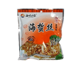 乳山虹洋食品有限公司麻辣小海鲜-海蜇丝